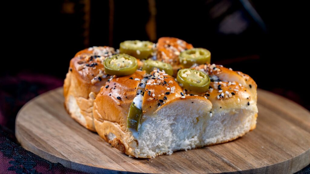 jalapeño-cream cheese bread