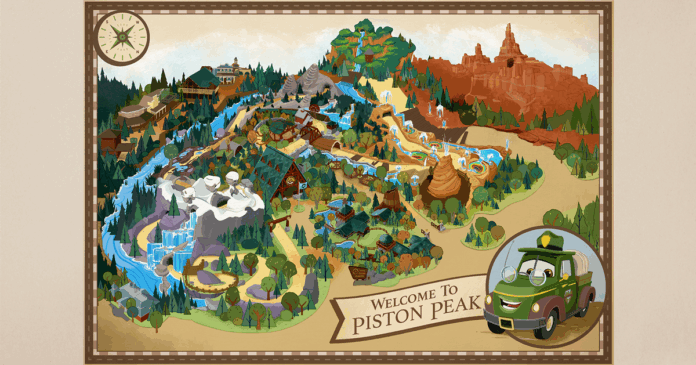 Cars Land Piston Peak