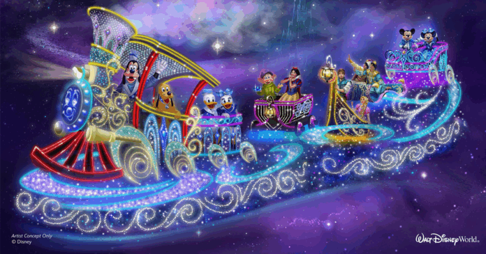 Disney Starlight- Dream the Night Away parade