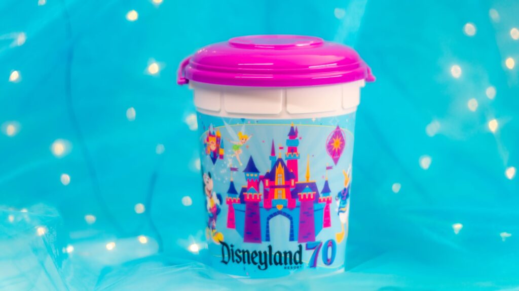 Disneyland 70th Celebration Popcorn Bucket