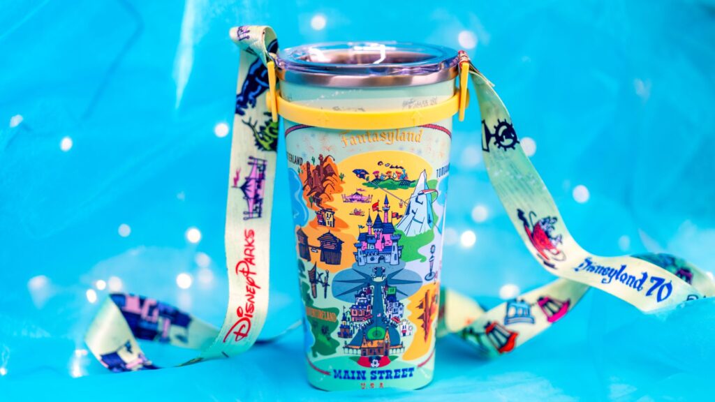 Disneyland 70th Celebration Stainless Steel Tumbler