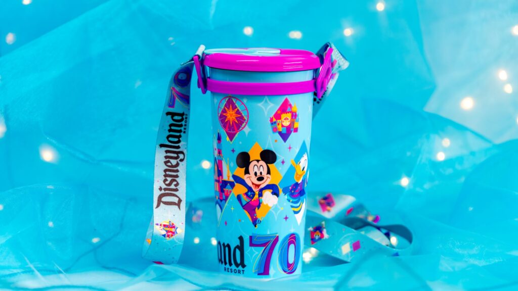 Disneyland 70th Celebration Travel Tumbler