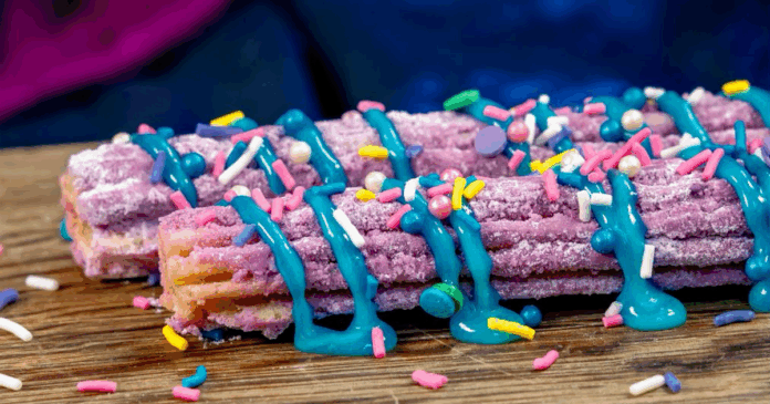 Ube Churro Disneyland 70th