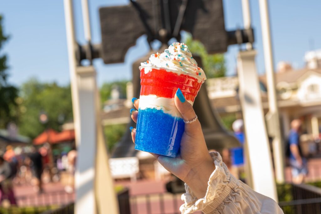 Red, White and Blue Slushy