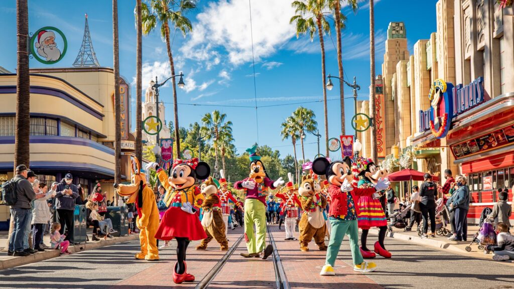 Mickey’s Happy Holidays cavalcade