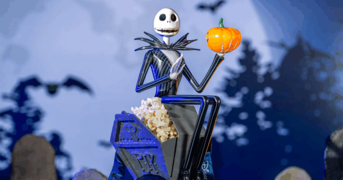 Jack Skellington popcorn bucket