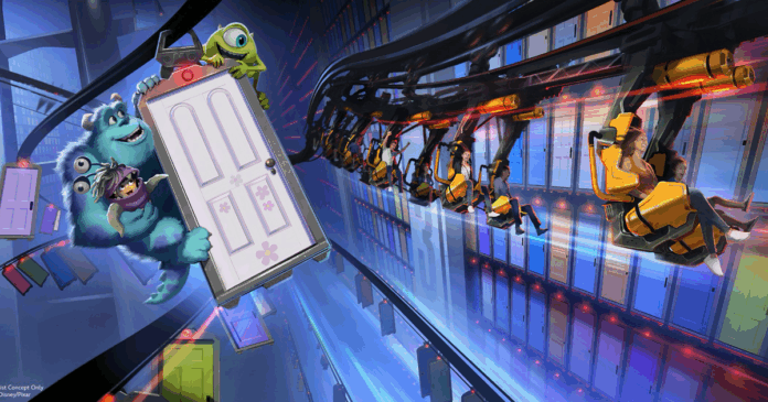 Monsters Inc Door Coaster 2