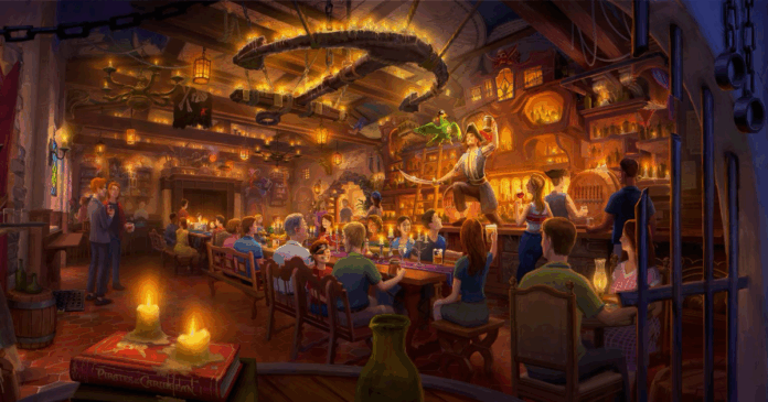 The Beak and Barrel: Magic Kingdoms First Dedicated Bar and Lounge