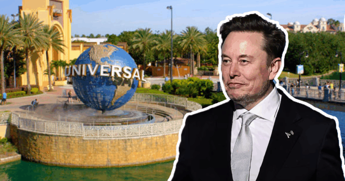 Universal Orlando Elon Musk Tunnel