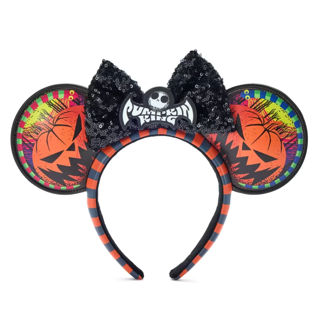 Jack Skellington ”Pumpkin King” Minnie Ears