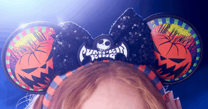 Jack Skellington ”Pumpkin King” Minnie Ears