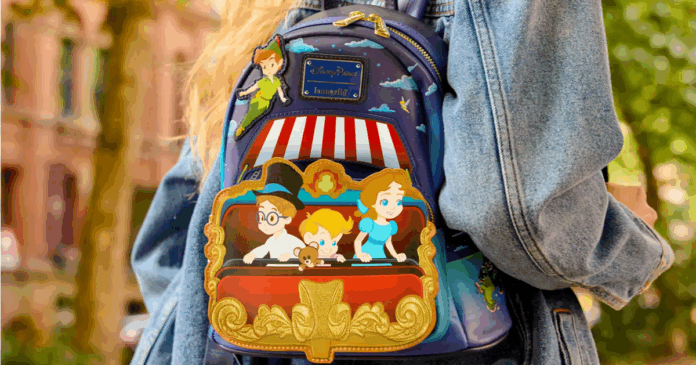 Peter Pan's Flight Loungefly Mini Backpack