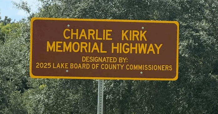 Charlie Kirk Highway Disney