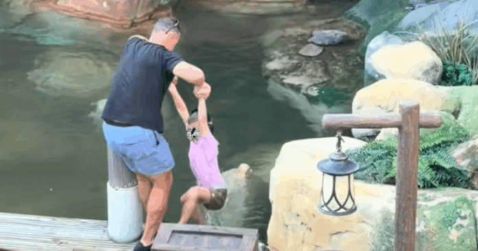 Child Rescued From Water