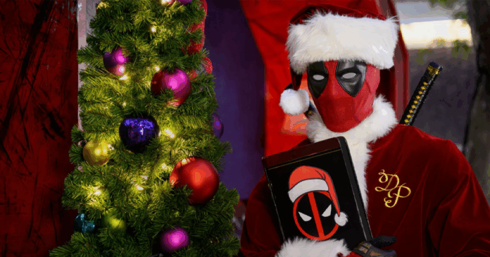 Deadpool Disneyland Christmas