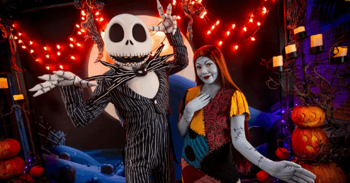 Jack Skellington and Sally