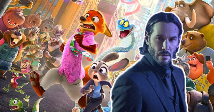 Keanu Reeves Zootopia