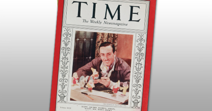 Walt Disney Time Magazine