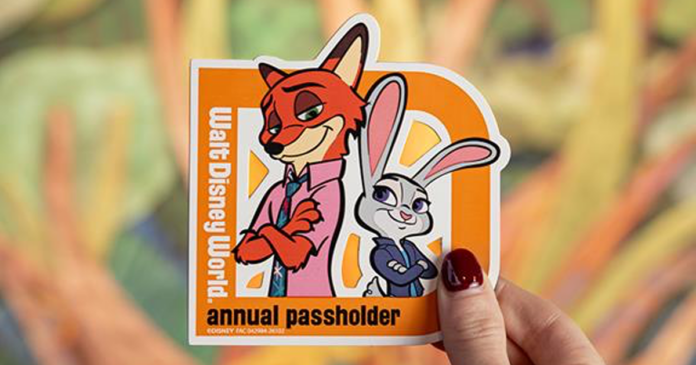 Zootopia Annual Passholder Magnet