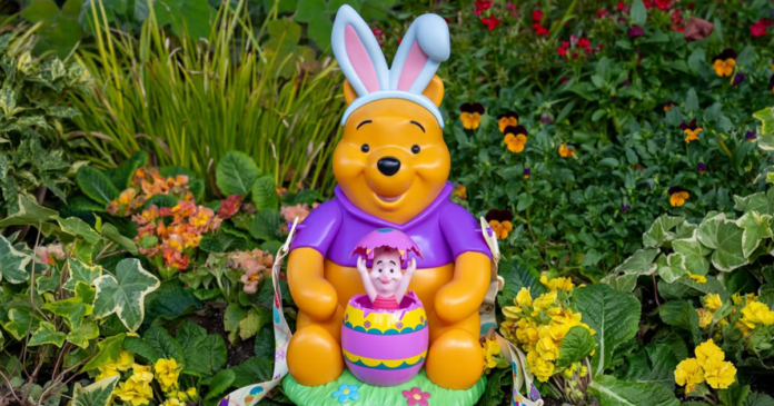 Winnie the Pooh Easter Popcorn Bucket