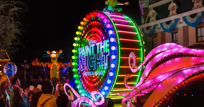 Paint the Night Disneyland Parade