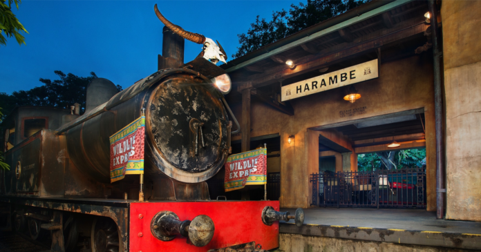 Wildlife Express Train Animal Kingdom