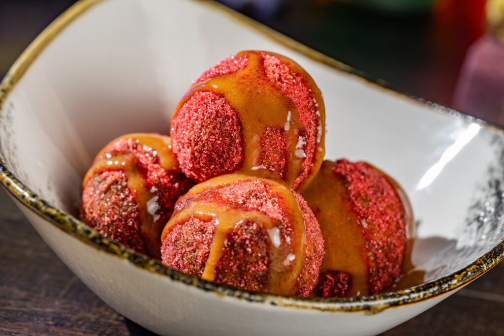 Not-So-Poison Apple Doughnuts