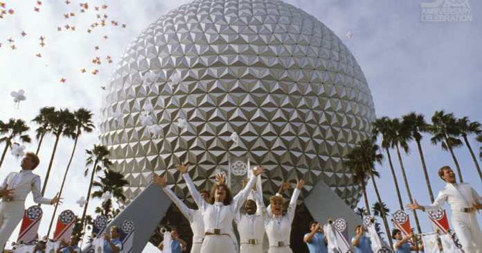 Epcot Opening Day Epcot Opening Day