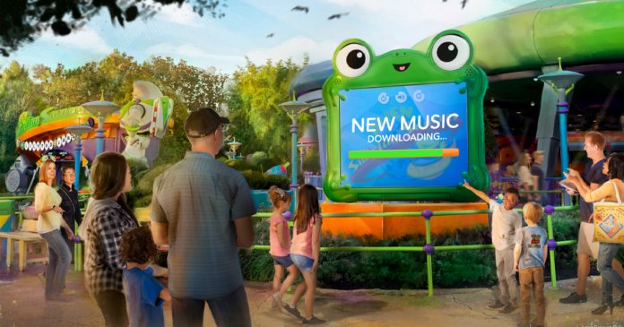 Lilypad Alien Swirling Saucers Lilypad Alien Swirling Saucers